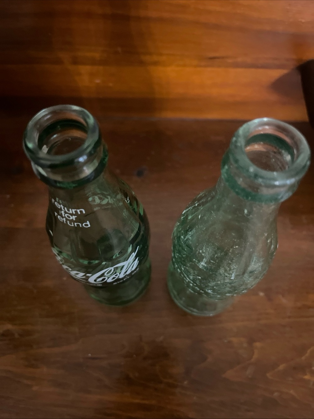 2 Vintage Coca-Cola Bottles 6 1/2 Fluid Oz Size. - Picture 6 of 7